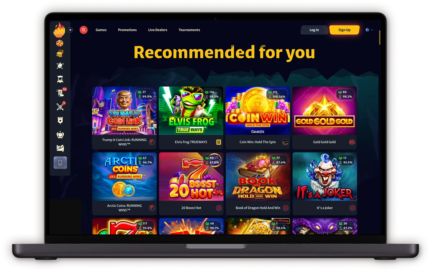 HellSpin Casino Australia Desktop